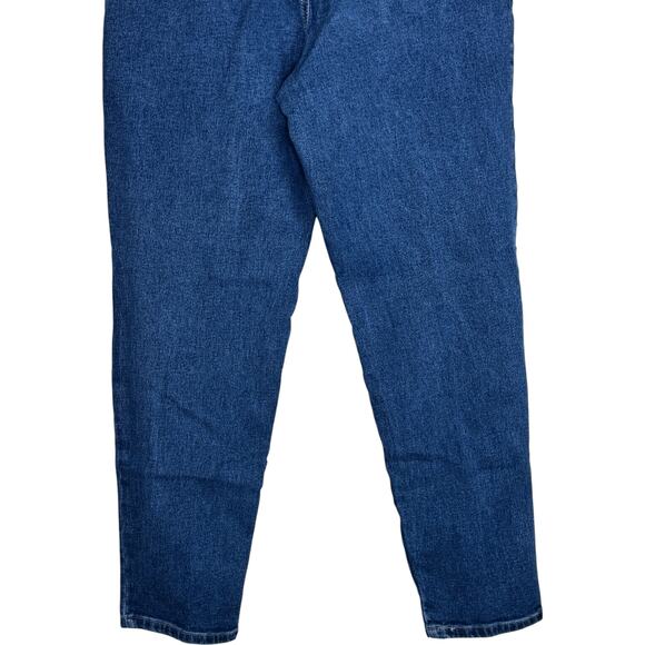 Gloria Vanderbilt Stretch Jeans Women’s 16 Medium Blue Denim High Rise Tapered - Picture 6 of 13